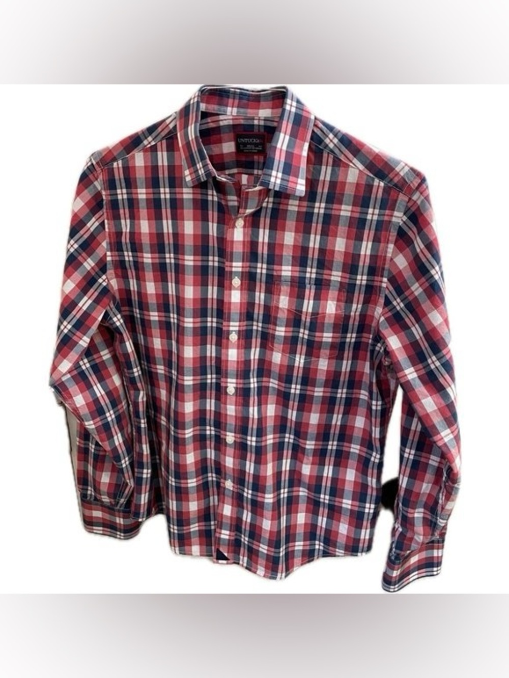 UNTUCKit Plaid Longsleeve Button Up